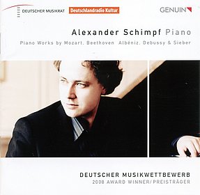Alexander Schimpf, Klavier, Preisträger DMW 2008