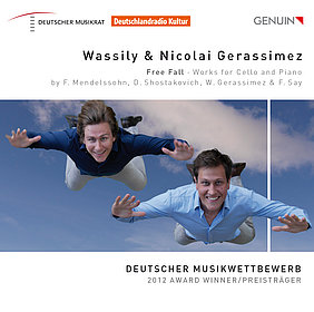 Wassily und Nicolai Gerassimez, Duo Violoncello-Klavier, Preistrager DMW 2012