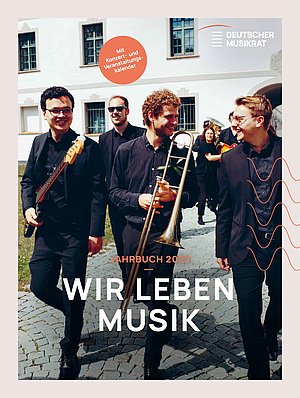 Titel DMR Jahrbuch 2022 "Wir leben Musik"